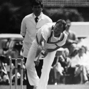 Arnie Sidebottom in Action Print, Acklam Park 1987