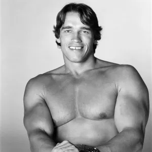 Arnold Schwarzenegger photo shoot. 25th September 1977 Arnold Schwarzenegger photo shoot. 25th September 1977