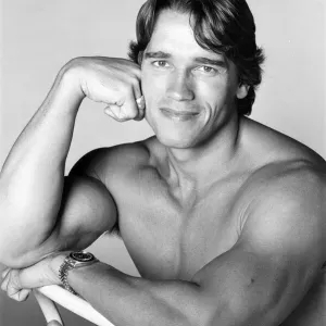 Arnold Schwarzenegger photo shoot. 25th September 1977 Arnold Schwarzenegger photo shoot. 25th September 1977