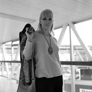 The arrival of actress Kim Novak, at Heathrow Airport today from Los Angeles The arrival of actress Kim Novak, at Heathrow Airport today from Los Angeles