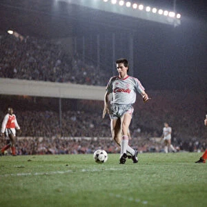 Arsenal 0 v 0 Liverpool, Littlewoods League Cup 3rd round (replay) at Highbury