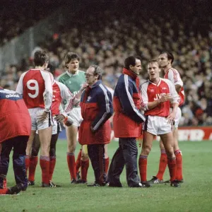 Arsenal 0 v 0 Liverpool Littlewoods League Cup Replay Print Arsenal 0 v 0 Liverpool Littlewoods League Cup Replay Print