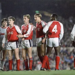 Arsenal 0 v 0 Liverpool, Littlewoods League Cup 3rd round (replay) at Highbury Arsenal 0 v 0 Liverpool, Littlewoods League Cup 3rd round (replay) at Highbury