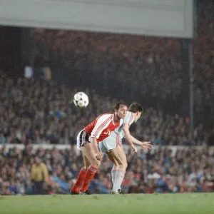 Arsenal 0 v 0 Liverpool Littlewoods League Cup Replay Print Arsenal 0 v 0 Liverpool Littlewoods League Cup Replay Print