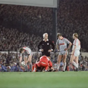 Arsenal 0 v 0 Liverpool Littlewoods League Cup Replay Print Arsenal 0 v 0 Liverpool Littlewoods League Cup Replay Print