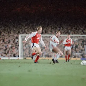 Arsenal 0 v 0 Liverpool, Littlewoods League Cup 3rd round (replay) at Highbury Arsenal 0 v 0 Liverpool, Littlewoods League Cup 3rd round (replay) at Highbury