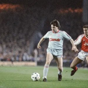 Arsenal 0 v 0 Liverpool, Littlewoods League Cup 3rd round (replay) at Highbury Arsenal 0 v 0 Liverpool, Littlewoods League Cup 3rd round (replay) at Highbury