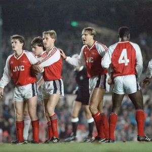 Arsenal 0 v 0 Liverpool, Littlewoods League Cup 3rd round (replay) at Highbury Arsenal 0 v 0 Liverpool, Littlewoods League Cup 3rd round (replay) at Highbury