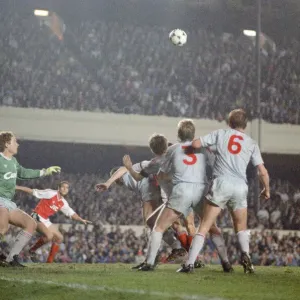 Arsenal 0 v 0 Liverpool Littlewoods League Cup Replay Print Arsenal 0 v 0 Liverpool Littlewoods League Cup Replay Print