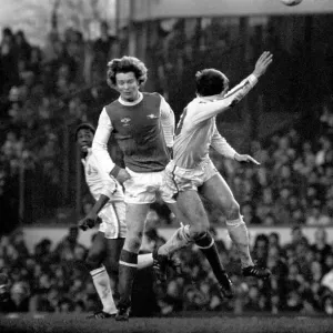 Arsenal 0 v. Leeds United 1. Division 1 football. January 1980 LF01-01-049 Arsenal 0 v. Leeds United 1. Division 1 football. January 1980 LF01-01-049