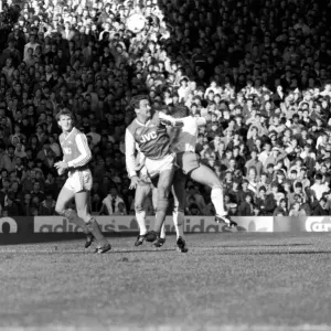 Arsenal 0 v. West Ham United 0 Print - November 1986