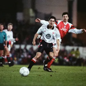 Arsenal 1-1 Middlesbrough, Premier league match at Highbury, Saturday 19th December 1992