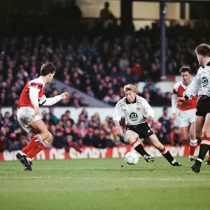 Arsenal 1-1 Middlesbrough, Premier league match at Highbury, Saturday 19th December 1992