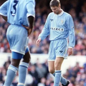 Arsenal 2-1 Coventry City, premier league match at Highbury, Sunday 23rd October 1994 Arsenal 2-1 Coventry City, premier league match at Highbury, Sunday 23rd October 1994