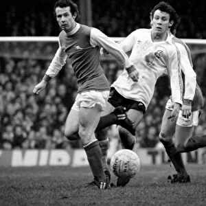 Arsenal 2 v. Bolton Wanderers 0. Division 1 football. February 1980 LF01-29-016