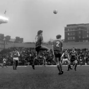 Arsenal 2 v. Luton 1. Division One Football. February 1986 LF18-03-059 Arsenal 2 v. Luton 1. Division One Football. February 1986 LF18-03-059