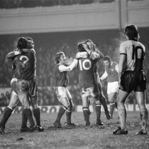 Arsenal 3-0 Coventry City, FA Cup Replay match at Highbury, Wednesday 29th January 1975