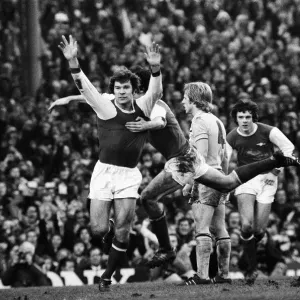 Arsenal 3-1 Coventry City, FA Cup match at Highbury, Saturday 29th January 1977