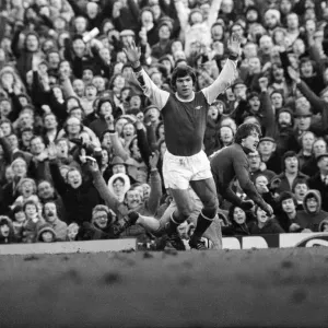 Arsenal 3-1 Coventry City, FA Cup match at Highbury, Saturday 29th January 1977