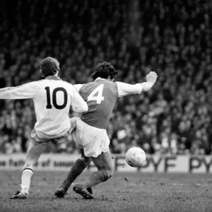 Arsenal 3 v. Aston Villa 1 Print, February 1980 Arsenal 3 v. Aston Villa 1 Print, February 1980