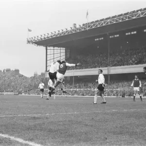 Arsenal 3 v Burnley 2. Old League Division one at Highbury Stadium Arsenal 3 v Burnley 2. Old League Division one at Highbury Stadium