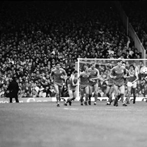 Arsenal 3 v. Chelsea 1. Division One Football. October 1986 LF20-14-072