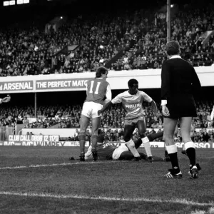 Arsenal 3 v. Manchester City 0 Print, November 1986 Arsenal 3 v. Manchester City 0 Print, November 1986
