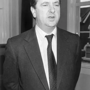Arsenal Chairman Peter Hill-Wood. 5th December 1983. 83-6417-7a Arsenal Chairman Peter Hill-Wood. 5th December 1983. 83-6417-7a