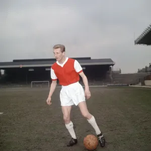 Arsenal footballer George Eastham training at Highbury. Circa 1963 Arsenal footballer George Eastham training at Highbury. Circa 1963