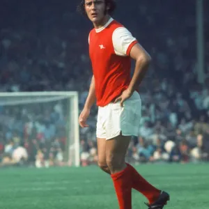Ray Kennedy in Action - Highbury Print 1973 Ray Kennedy in Action - Highbury Print 1973