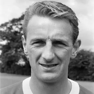 Arsenal report for pre season training and photocall. George Eastham Arsenal report for pre season training and photocall. George Eastham
