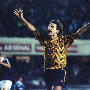 Arsenal v Austria Vienna, September 1991 European Champions League Arsenal v Austria Vienna, September 1991 European Champions League