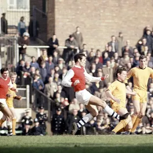 Arsenal v Wolves 1968 Print Arsenal v Wolves 1968 Print