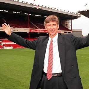 Arsene Wenger the new manager of Arsenal football club