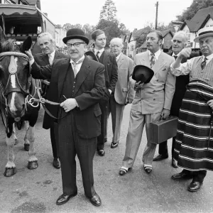Arthur Lowe as Captain Mainwaring Print, 13th August 1970 Arthur Lowe as Captain Mainwaring Print, 13th August 1970