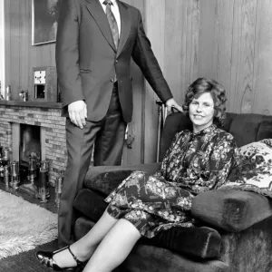 Arthur Scargill Print: A 1980 Photograph of the Miner's Leader at Home