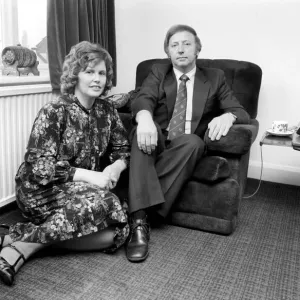 Arthur Scargill: Leader of the National Union of Miners Arthur Scargill at home with his