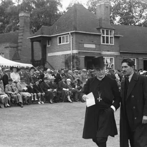 Arthur Winnington-Ingram Bishop of London attending a fete at Whiteley Village Arthur Winnington-Ingram Bishop of London attending a fete at Whiteley Village