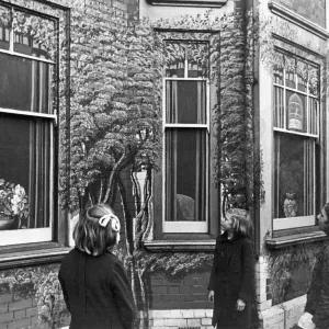 An artistic blackout in a Brixton house during the Second World War, 16th November 1939