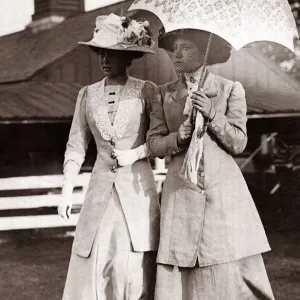 Ascot Fashion Print 1900s