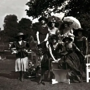 Ascot fashion - June 1921 Woman dressed for Ascot A Anderson; P Sellich Ascot fashion - June 1921 Woman dressed for Ascot A Anderson; P Sellich