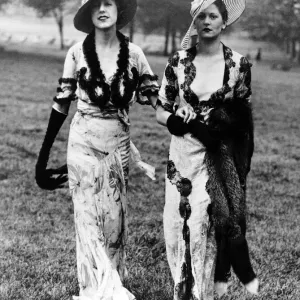 Ascot Fashions Print 1934 Ascot Fashions Print 1934