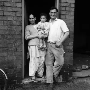 Asian Family in Smethwick, West Midlands Print 1961 Asian Family in Smethwick, West Midlands Print 1961