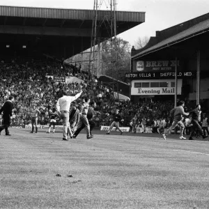 Aston Villa 1 - 2 Sheffield Wednesday First Division match held at Villa Park Aston Villa 1 - 2 Sheffield Wednesday First Division match held at Villa Park