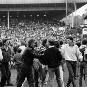 Aston Villa 1 - 2 Sheffield Wednesday First Division match held at Villa Park Aston Villa 1 - 2 Sheffield Wednesday First Division match held at Villa Park