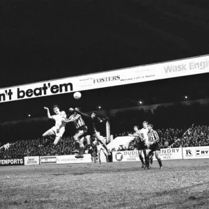Aston Villa 2-0 Athletic Bilbao, UEFA Cup Print, 1977