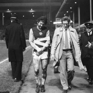 Aston Villa 2-0 Dynamo Kiev European Cup Print, March 1982