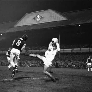 Aston Villa attempt on goal during the during the League Cup second leg semi final match
