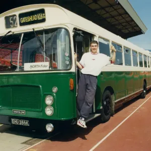 Athlete Jonathan Edwards Jonathan Edwards at Gateshead Stadium with two Athlete Jonathan Edwards Jonathan Edwards at Gateshead Stadium with two