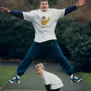 Athlete Jonathan Edwards Jonathan Edwards has taken up leap-frogging in a bid to Athlete Jonathan Edwards Jonathan Edwards has taken up leap-frogging in a bid to